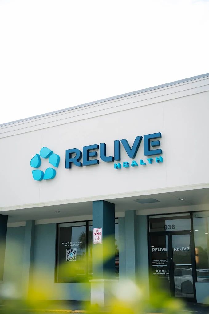 The Relive Health clinic storefront